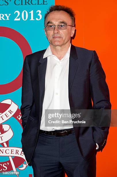 Danny Boyle attends the Critics' Circle Services to Arts awards at Barbican Centre on May 7, 2013 in London, England.