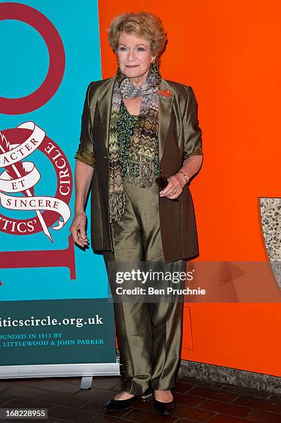 Dame Janet Suzman attends the Critics' Circle Services to Arts awards at Barbican Centre on May 7, 2013 in London, England.