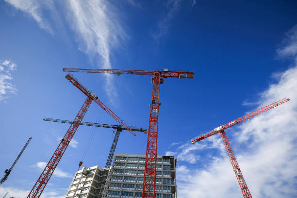 DEU: Construction Sites As German Industry Output Falls