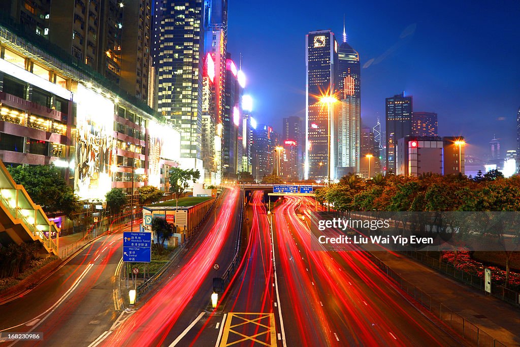 Hong Kong city artery