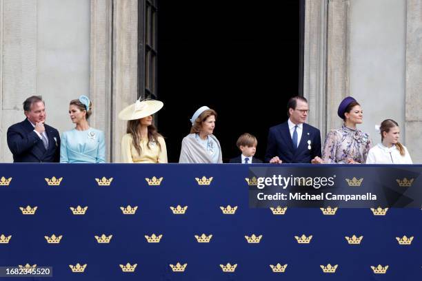 Christopher O'Neil, Princess Madeleine of Sweden, Princess Sofia of Sweden, Queen Silvia of Sweden, Prince Oscar of Sweden, Prince Daniel of Sweden,...