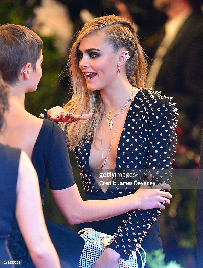 "PUNK: Chaos To Couture" Costume Institute Gala - Outside Arrivals