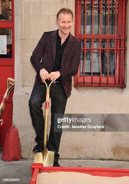 Documentary filmmaker Morgan Spurlock attends The DCTV Cinema Groundbreaking Ceremony at DCTV on May 7, 2013 in New York City.