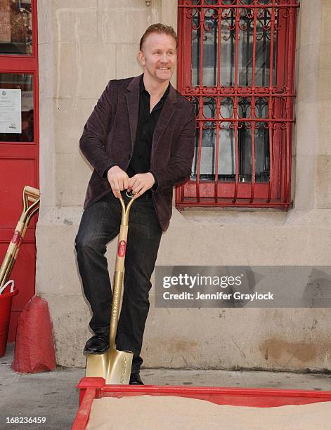 Documentary filmmaker Morgan Spurlock attends The DCTV Cinema Groundbreaking Ceremony at DCTV on May 7, 2013 in New York City.