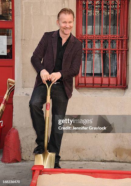 Documentary filmmaker Morgan Spurlock attends The DCTV Cinema Groundbreaking Ceremony at DCTV on May 7, 2013 in New York City.