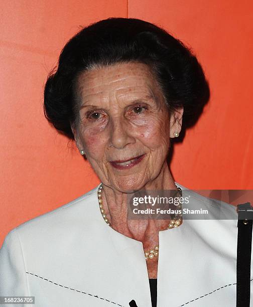 Dame Beryl Grey attends the Critics' Circle Services to Arts awards at Barbican Centre on May 7, 2013 in London, England.