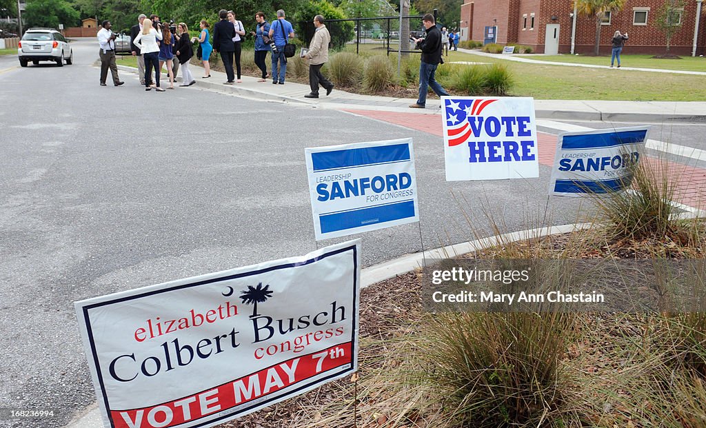 Former SC Gov. Mark Sanford And Elizabeth Colbert Busch Face Off In Special Election