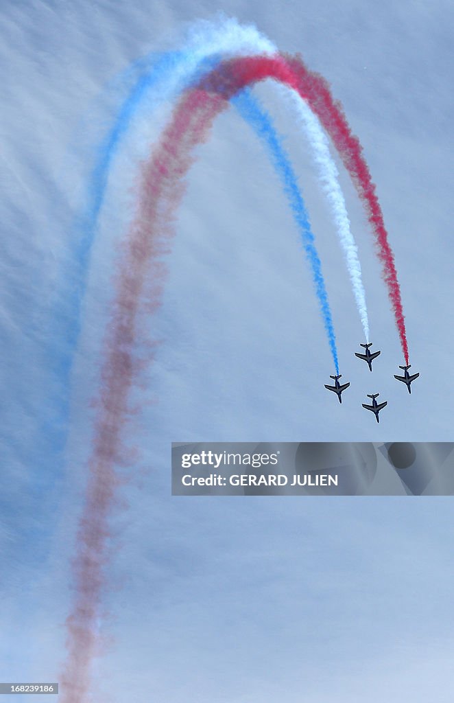 FRANCE-SHOW-PATROUILLE DE FRANCE-ANNIVERSARY