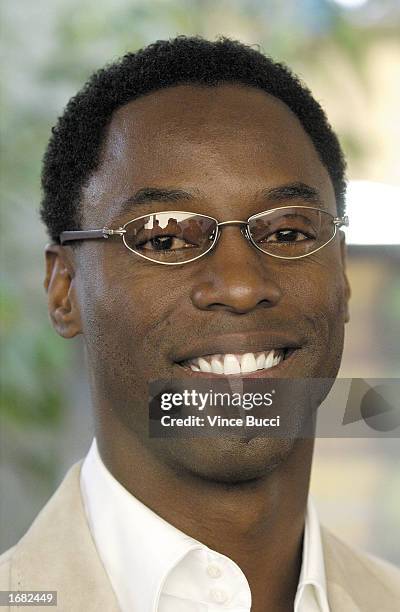 Actor Isaiah Washington attends the nominations announcement for the 2003 IFP Independent Spirit Awards on December 11, 2002 in Beverly Hills,...