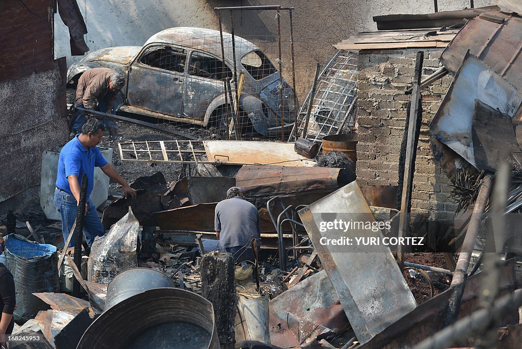 MEXICO-ACCIDENT-EXPLOSION