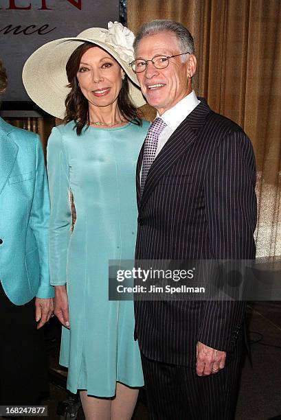 Margaret Cuomo and Howard Maier attend the 2013 T.J. Martell Foundation Women Of Influence Awards & Luncheon at Riverpark on May 7, 2013 in New York...