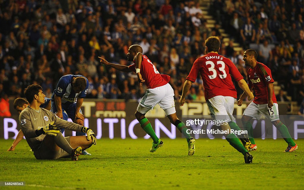 Wigan Athletic v Swansea City - Premier League