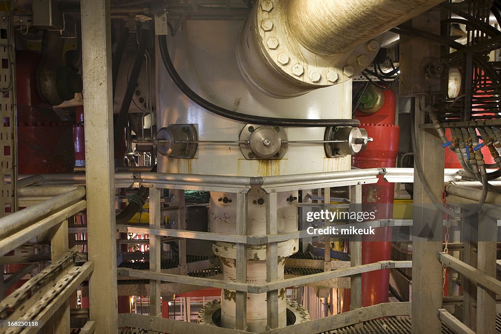 Oil Rig View Riser Pipes And Flow Line High-Res Stock Photo - Getty Images