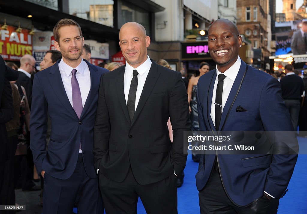 World Premiere Of Fast & Furious 6