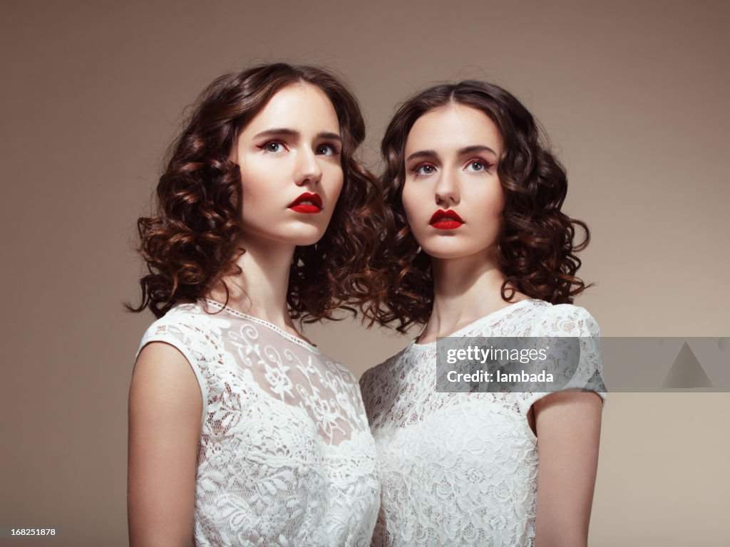Beautiful twins