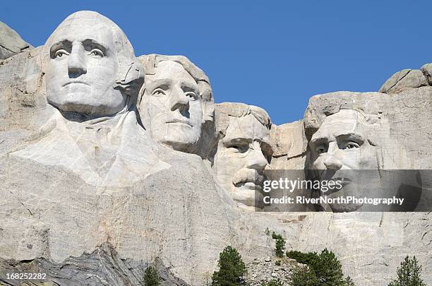 mount rushmore national monument - rushmore george washington stock pictures, royalty-free photos & images