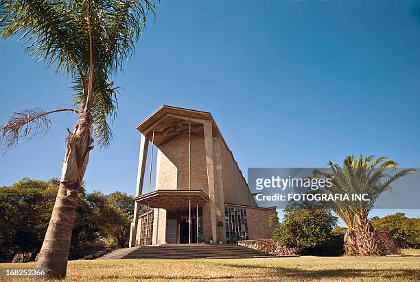 cathedral of the holy cross, lusaka - lusaka stock pictures, royalty-free photos & images