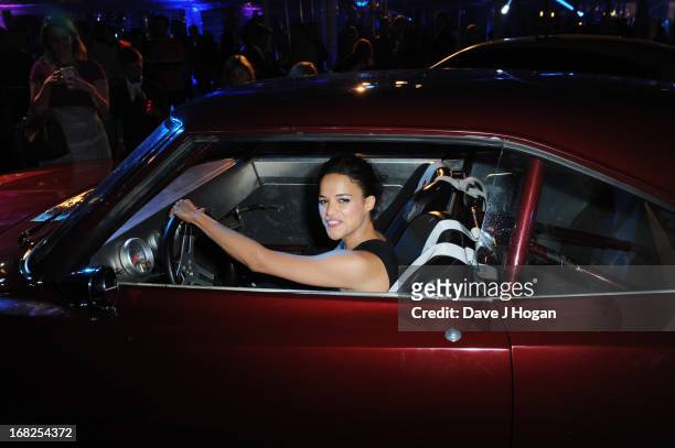 Michelle Rodriguez attends the world premiere after party of 'Fast And Furious 6' at Somerset House on May 7, 2013 in London, England.
