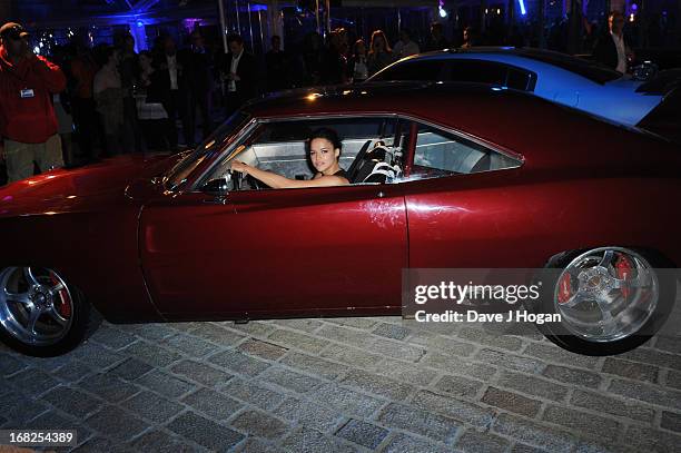 Michelle Rodriguez attends the world premiere after party of 'Fast And Furious 6' at Somerset House on May 7, 2013 in London, England.