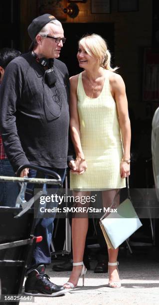 Director Nick Cassavetes and actress Cameron Diaz as seen on May 7, 2013 in New York, New York.