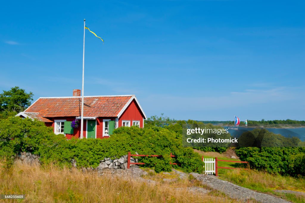 Cute little cottage in the archipelago