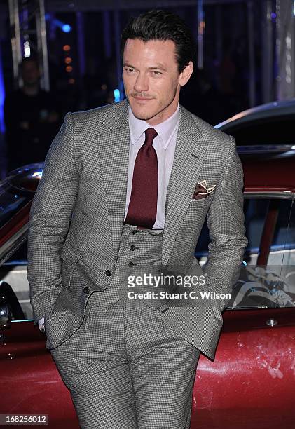 Actor Luke Evans attends the "Fast & Furious 6" World Premiere after party at Somerset House on May 7, 2013 in London, England.