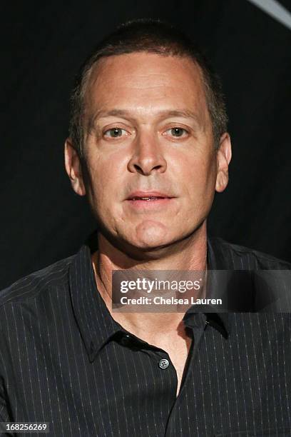 Drummer Mike Malinin of Goo Goo Dolls is inducted into Guitar Center's historic RockWalk at Guitar Center on May 7, 2013 in Hollywood, California.