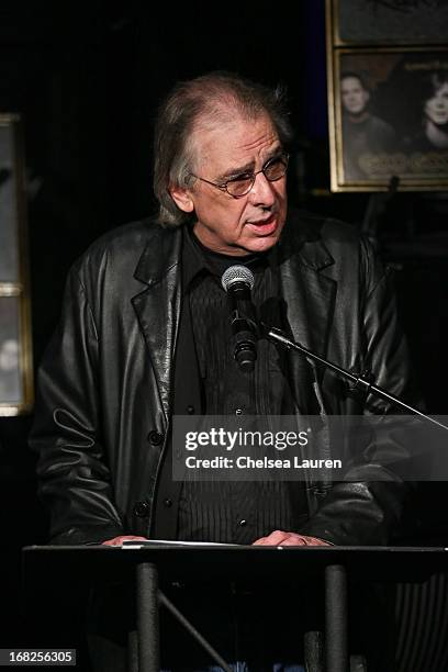 Jim Ladd attends the Goo Goo Dolls induction into Guitar Center's historic RockWalk at Guitar Center on May 7, 2013 in Hollywood, California.