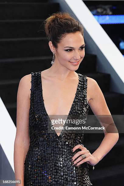 Gal Gadot attends the World Premiere of 'Fast & Furious 6' at Empire Leicester Square on May 7, 2013 in London, England.