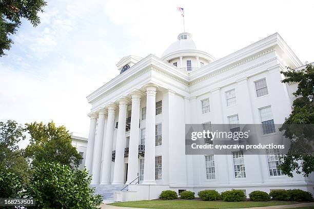 alabama state house capitol - montgomery - alabama state house stockfoto's en -beelden