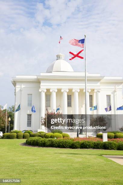 alabama state house capitol - montgomery - montgomery alabama stock pictures, royalty-free photos & images