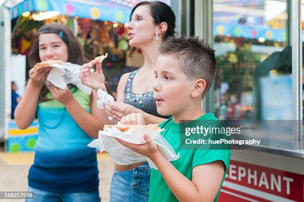 fair food - michigan summer stock pictures, royalty-free photos & images