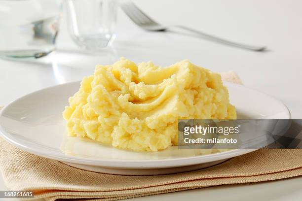 mashed potato - pureed stock pictures, royalty-free photos & images