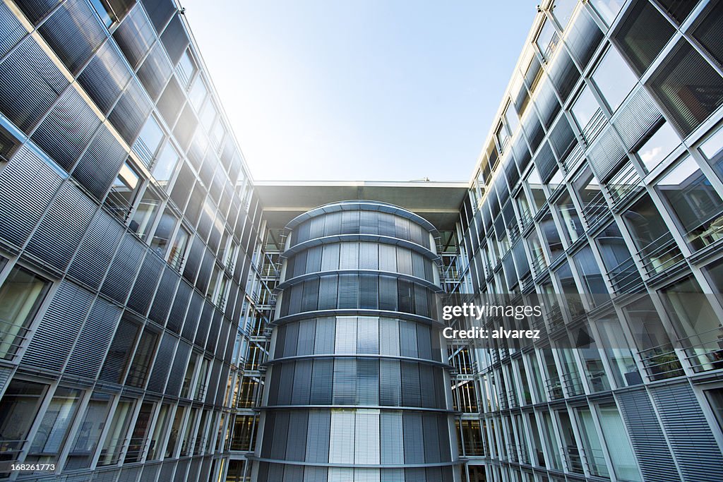 Detail of an office building