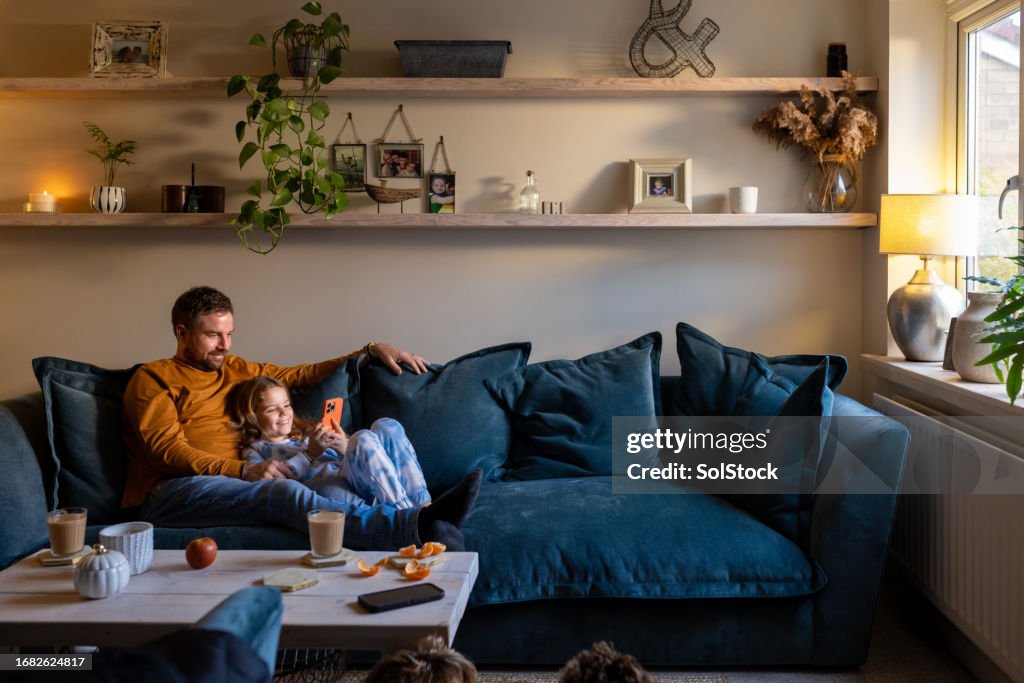 Entspannen mit meiner Tochter