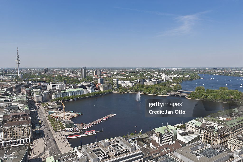 Hamburg city centre