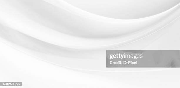 abstract white waves background - silver texture smooth stock pictures, royalty-free photos & images