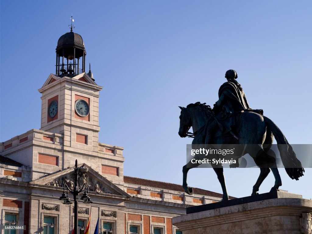 Spain monument. Madrid