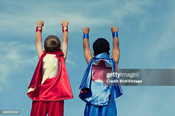 super flight - african american child looking up stock pictures, royalty-free photos & images