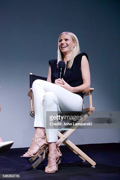 Gwyneth Paltrow attends Meet The Developer at the Apple Store Soho on May 7, 2013 in New York City.