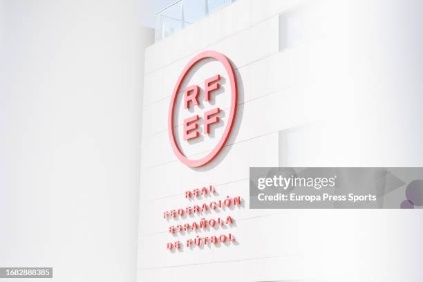 General view of the headquarters of the Spanish football federation on september 15 in Las Rozas, Madrid, Spain.