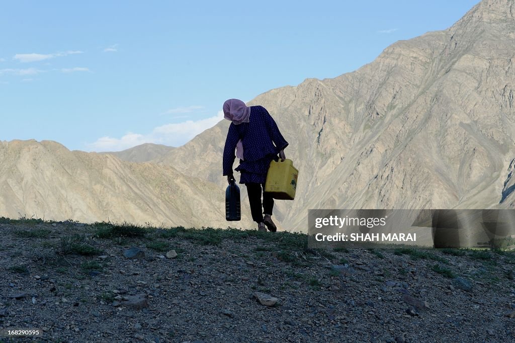 AFGHANISTAN-POVERTY-WATER
