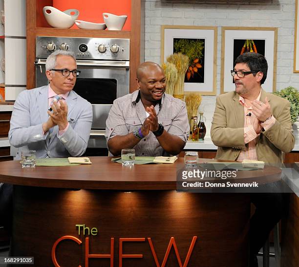Airs today, Tuesday, May 7, 2013 on Walt Disney Television via Getty Images's "The Chew." The Iron Grandmas, Mama T, Antoinette and Donna, return for...