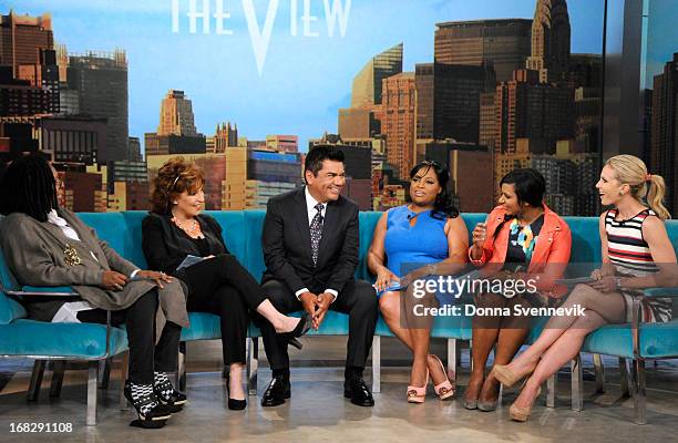 Guest co-host Mindy Kaling ; George Lopez ; musical guest 98 Degrees; Nina Blackwood, Mark Goodman, Alan Hunter and Martha Quinn . "The View" airs...