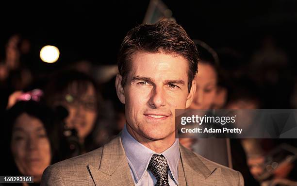 Tom Cruise attends the 'Oblivion' Japan Premiere at Roppongi Hills on May 8, 2013 in Tokyo, Japan. The film will open on May 31 in Japan.