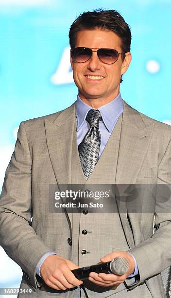 Tom Cruise attends the 'Oblivion' Japan Premiere at Roppongi Hills on May 8, 2013 in Tokyo, Japan. The film will open on May 31 in Japan.