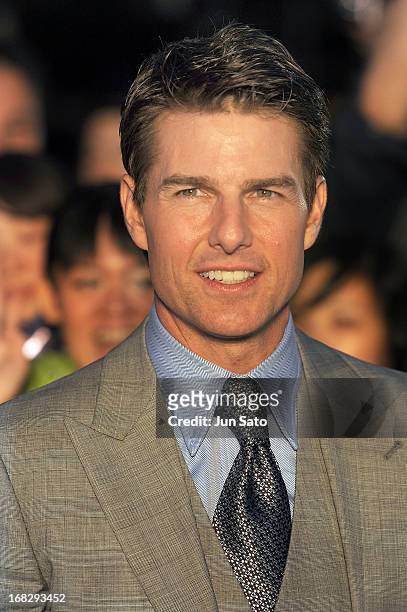 Tom Cruise attends the 'Oblivion' Japan Premiere at Roppongi Hills on May 8, 2013 in Tokyo, Japan. The film will open on May 31 in Japan.