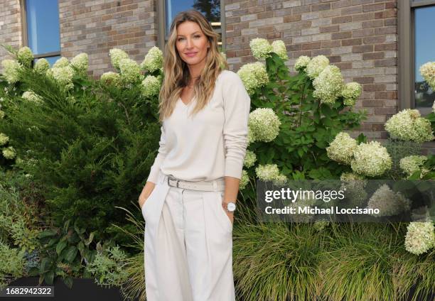 Gisele Bündchen attends the Gisele Bündchen x Gaia Herbs Launch Event on September 15, 2023 in New York City.