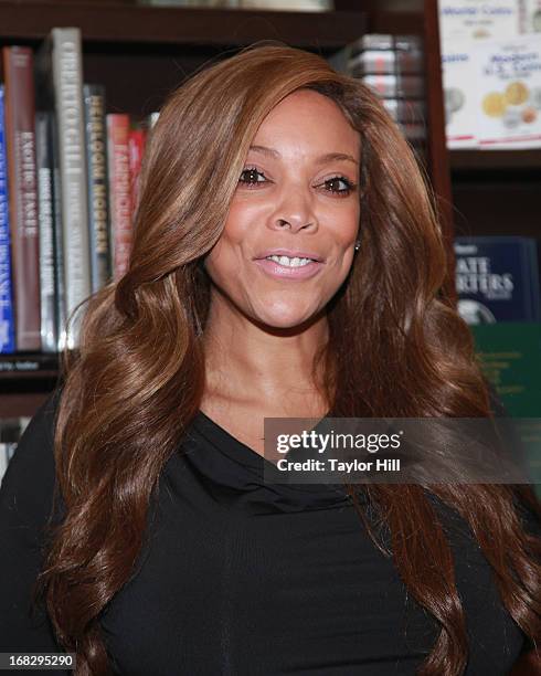 Personality Wendy Williams signs Copies Of Her Book "Ask Wendy" at Barnes & Noble Tribeca on May 7, 2013 in New York City.