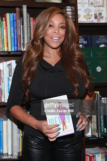 Personality Wendy Williams signs Copies Of Her Book "Ask Wendy" at Barnes & Noble Tribeca on May 7, 2013 in New York City.